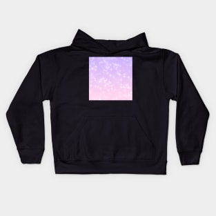 Pastel Sparkles Pattern Kids Hoodie